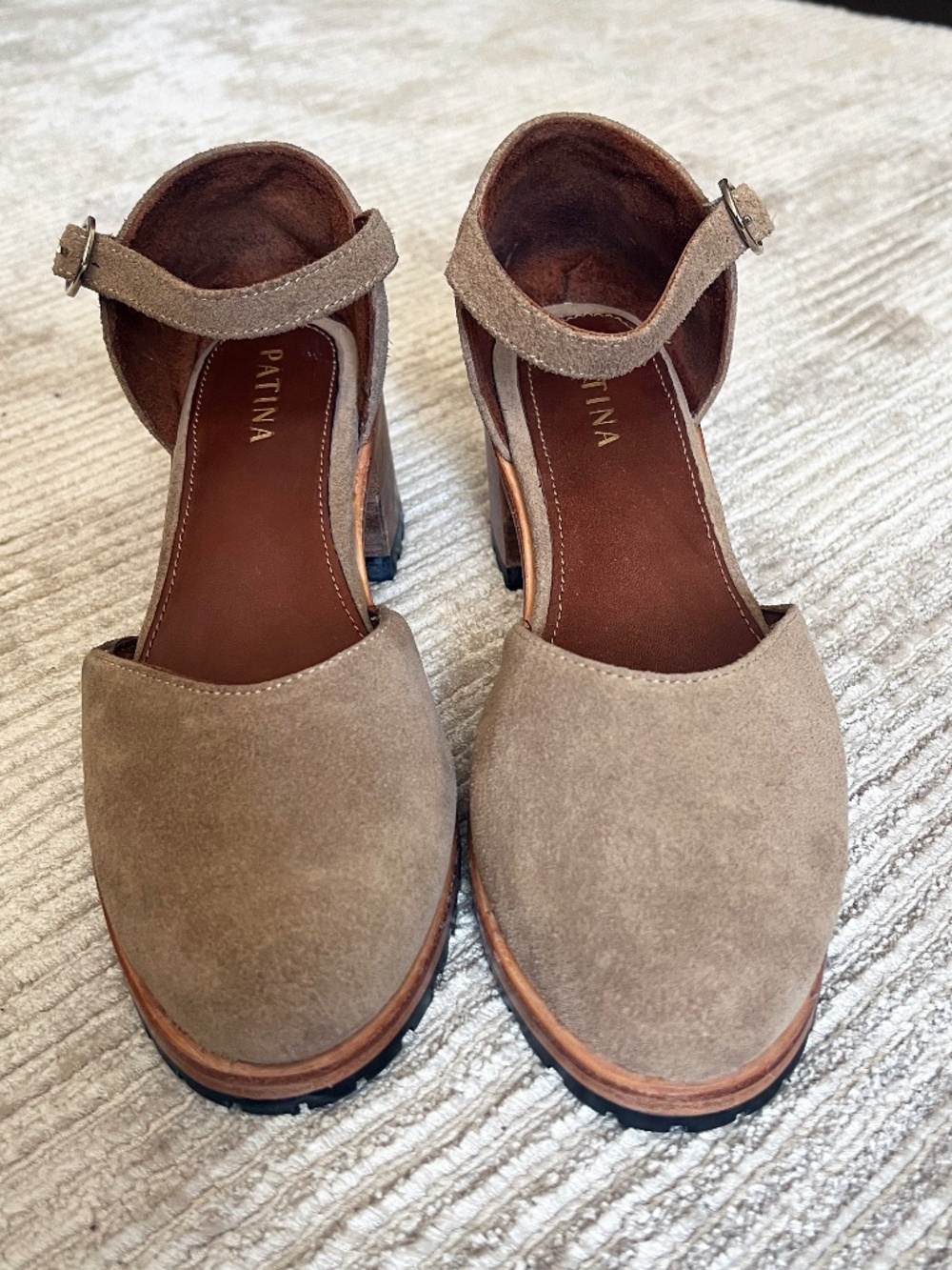 Portland Leather Patina Suede Mary Jane - Picture 5 of 11